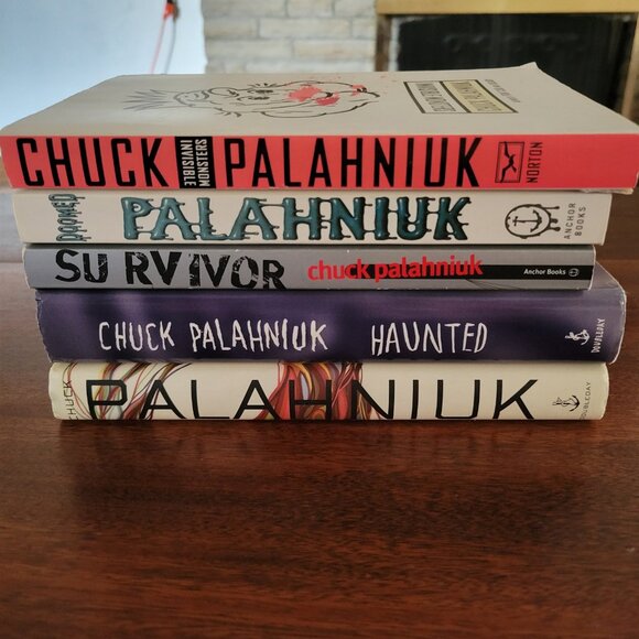 Lot Of 5 Chuck Palahniuk Books Hardcover and Paperback Mix - Picture 8 of 9